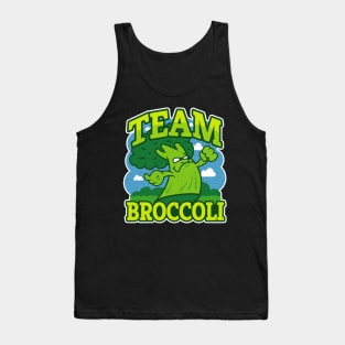 Team Broccoli - Funny Broccoli Sports Tank Top